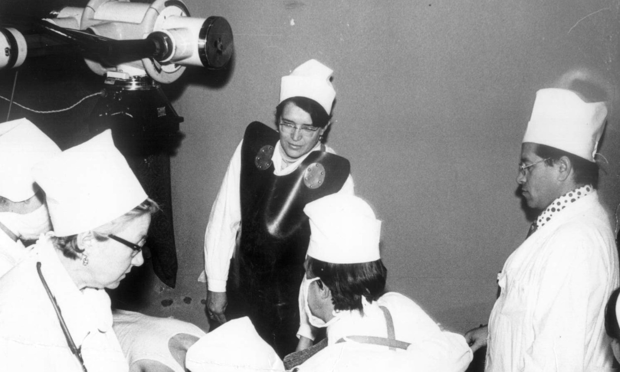 Staff of the Division of Phthisiology during their research work